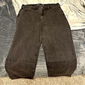 COPY - Old Navy Extra High Waist Sky High Wie Leg Jeans